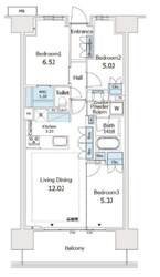 パークホームズ柏たなかの物件間取画像